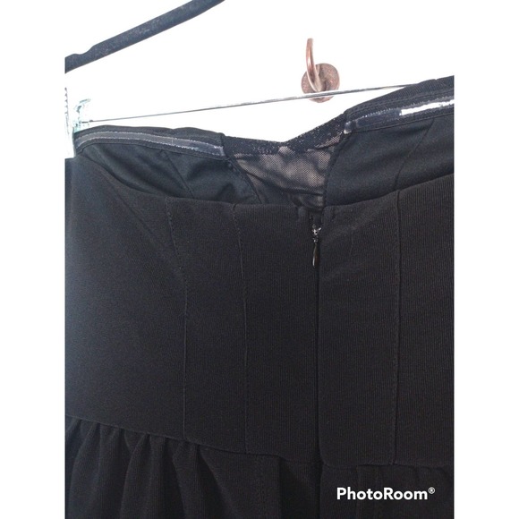 Charlotte Russe Strapless Studded Peplum Mini Dress - Picture 6 of 6